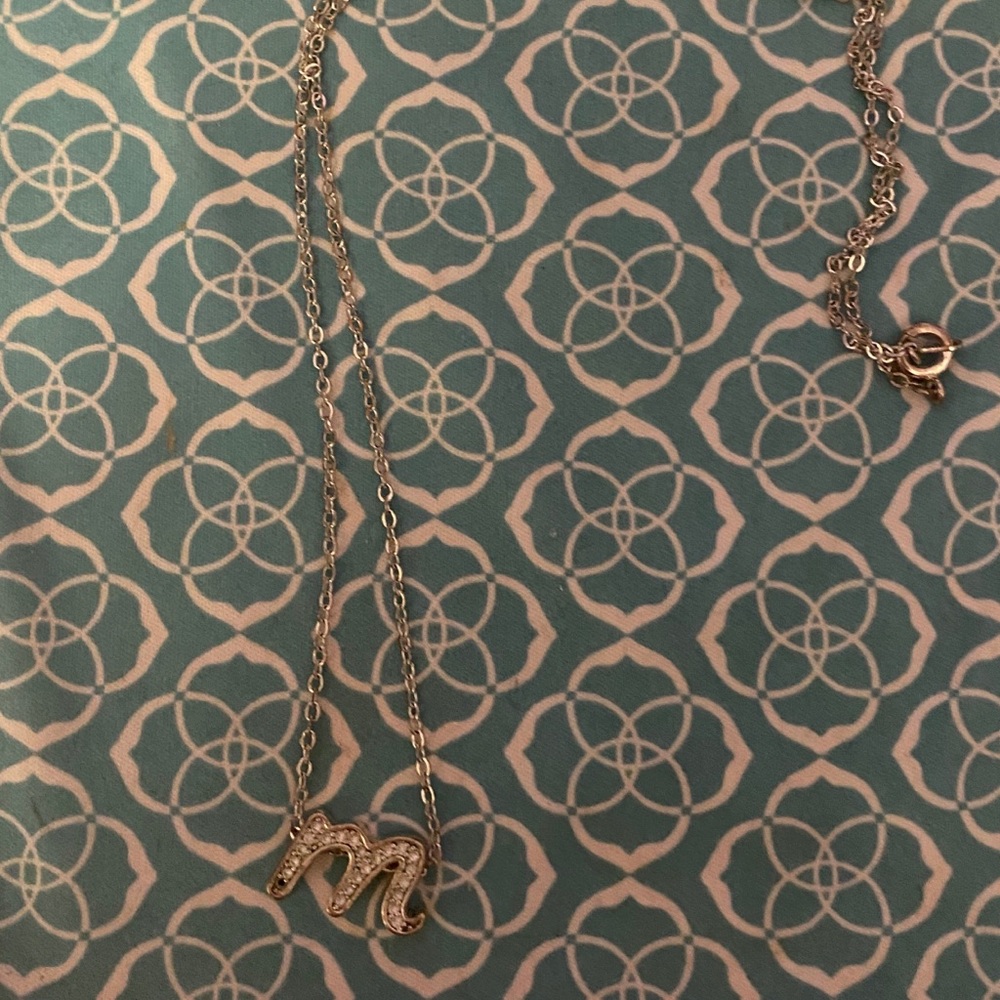 “M” Necklace